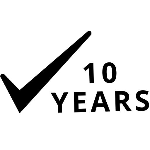 Up to 10 years tenure
